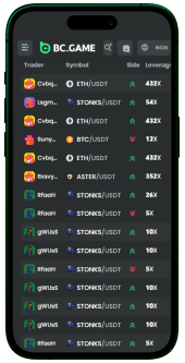 App screenshot crypto