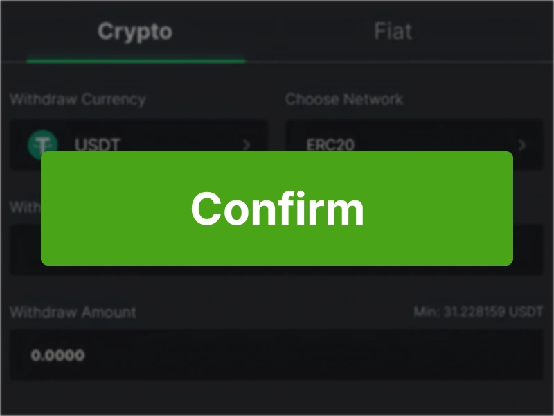 BC.Game Nigeria transaction confirmation screen