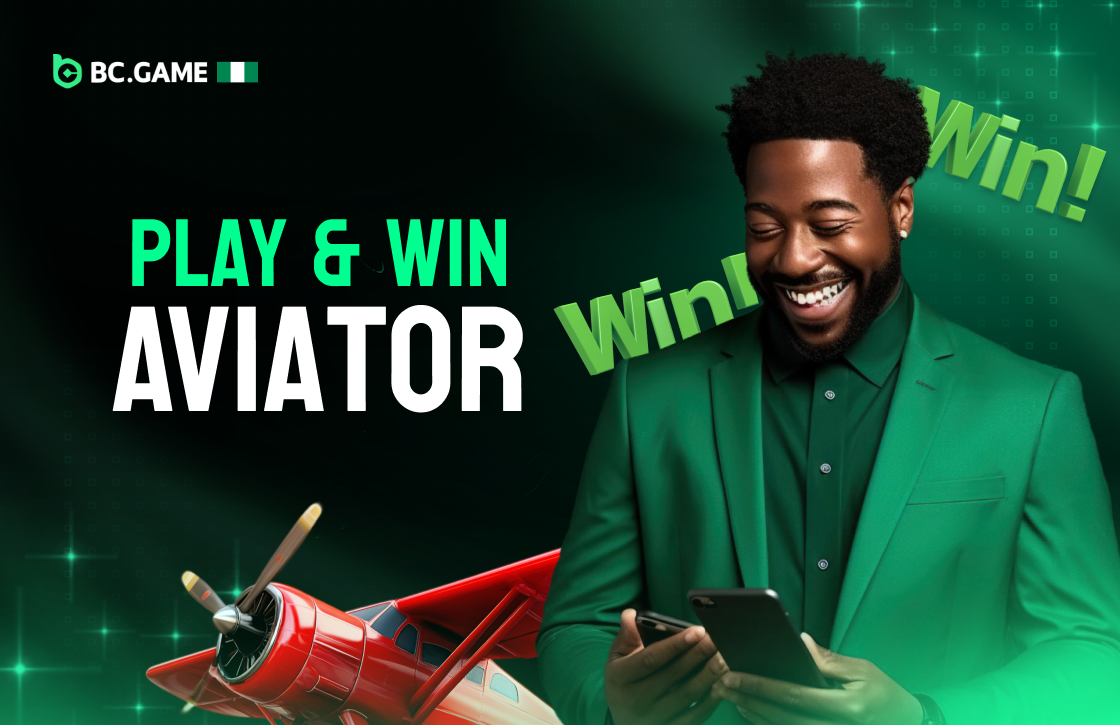 Play and win Aviator game on BC.Game with real money betting